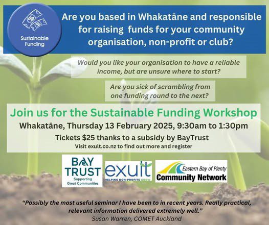 SUSTAINABLE FUNDING – 13th February 2025