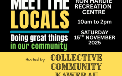 KAWERAU MEET THE LOCALS –  15th November 2025